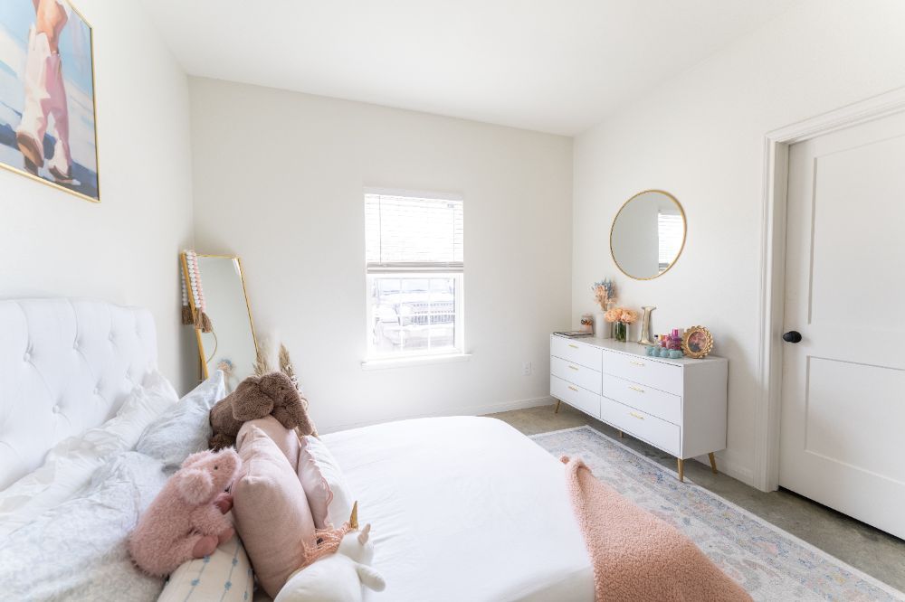 Shared bedroom in student housing