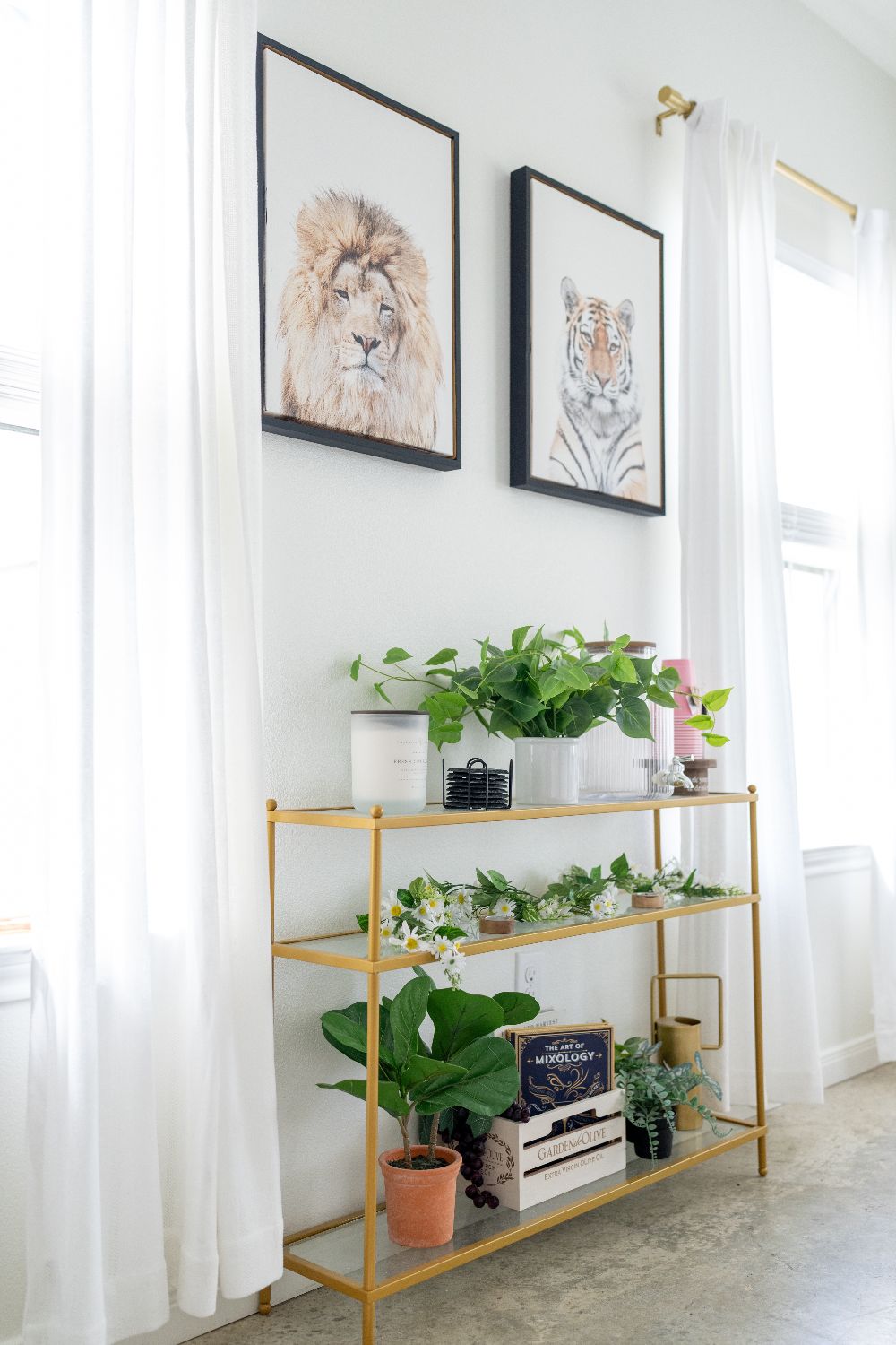 Student lounge with modern furniture