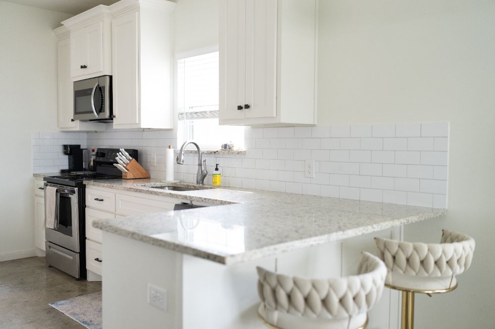 Dining area in student housing