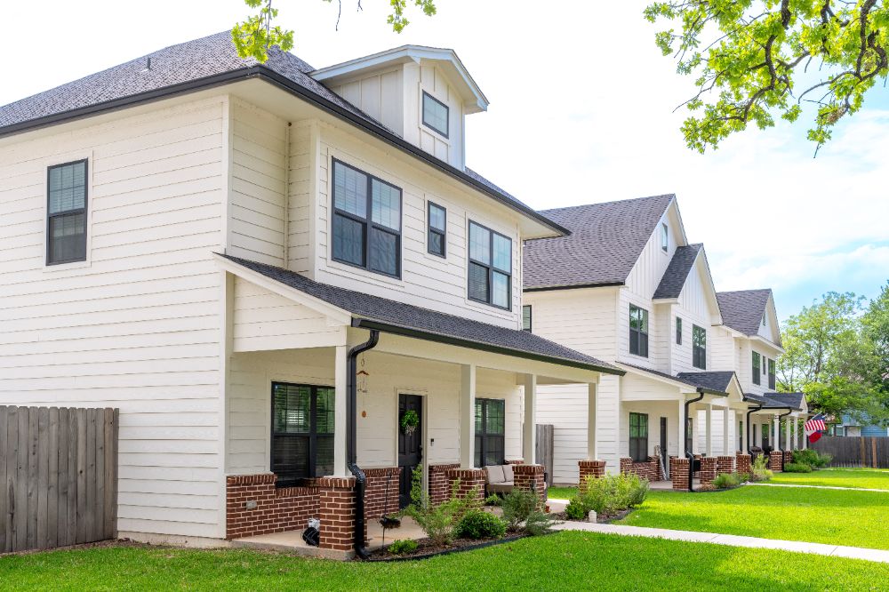 Student bathroom with modern vanity